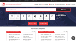 Desktop Screenshot of maharashtradirectory.com